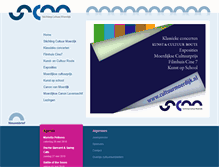 Tablet Screenshot of cultuurmoerdijk.nl